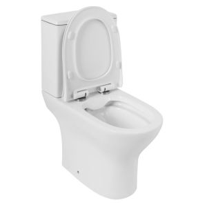 Чаша унитаза BelBagno Lounge безободковый белый BB045CPR