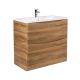 Тумба под раковину BelBagno напольная 80x85см Bianco Lucido ACQUA-800-2C-PIA-BL