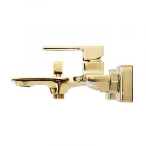 Смеситель для ванны BelBagno Luсe золото LUC-VAS-ORO