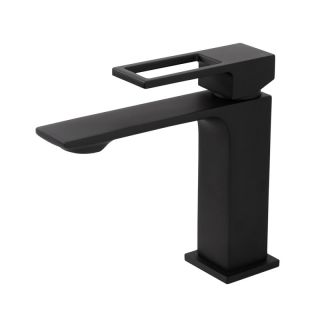 Смеситель для раковины BelBagno Luсe чёрный матовый LUC-LVM-NERO Смеситель для раковины BelBagno Luсe чёрный матовый LUC-LVM-NERO