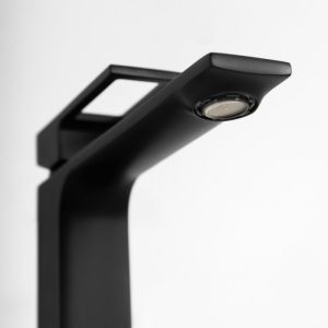 Смеситель для накладной раковины BelBagno Luсe чёрный матовый LUC-LMC-NERO-W0