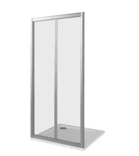 Душевое ограждение Good Door Infinity SD-80-C-CH 80*185 профиль хром, стекло прозрачное