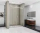 Душевое ограждение Good Door Infinity WTW-TD-160-C-CH 160*185 профиль хром, стекло прозрачное