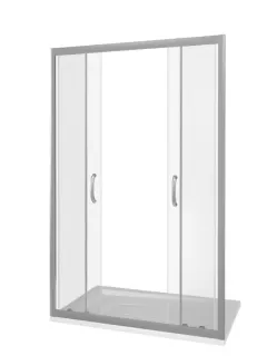 Душевое ограждение Good Door Infinity WTW-TD-160-G-CH 160*185 профиль хром, стекло grape