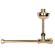 Угловой кран Simas Accessori 120006cr золото Угловой кран Simas Accessori 120006cr золото