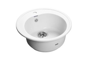 Мойка кухонная GranFest Иней Rondo R-510 иней