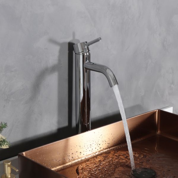 Смеситель высокий для раковины Gid Inga SS096-CH-D SS096CHD хром