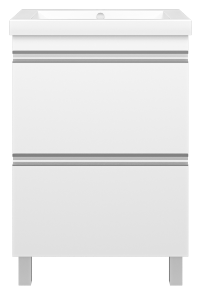 Напольная тумба под раковину Misty Ингрид П-Инг-01060-012Я 56 см белый