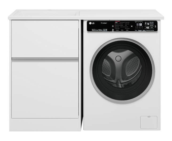 Напольная тумба под раковину Misty Ингрид П-Инг01060-012Я 55 см белый