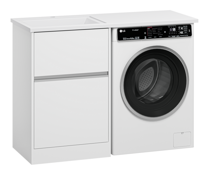 Напольная тумба под раковину Misty Ингрид П-Инг01060-012Я 55 см белый