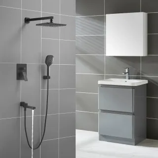 Душевая система Rose R2835H чёрный матовый Душевая система Rose R2835H чёрный матовый