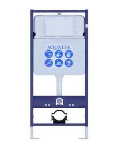 Комплект унитаза с инсталляцией Aquatek Либра SET AQUATEK ЛИБРА N рама Standard INS-0000012 унитаз Либра New AQ0530N-00 с тонким сиденьем soft-close