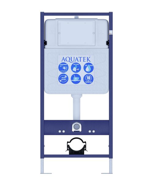 Комплект унитаза с инсталляцией Aquatek Set Aquatek Лугано инсталляция Standard INS-0000012 унитаз AQ2002-00 с тонким сиденьем soft-close
