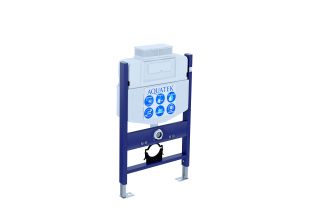 Инсталляция для подвесного унитаза Aquatek INS-0000018 с верхней кнопкой смыва Инсталляция для подвесного унитаза Aquatek INS-0000018 с верхней кнопкой смыва