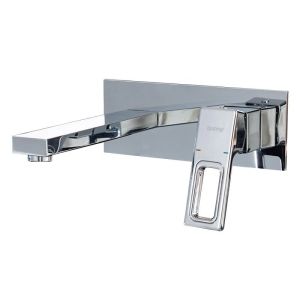 Встраиваемый смеситель для раковины Gappo G1017-10 хром