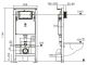 Инсталляция WeltWasser WW Amberg 506 10000005662 для унитаза без клавиши смыва