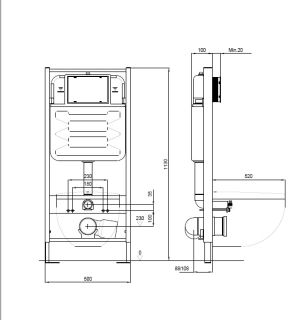Комплект унитаза с инсталляцией Aquatek Set Aquatek Лугано инсталляция Standard INS-0000012 унитаз AQ2002-00 с тонким сиденьем soft-close