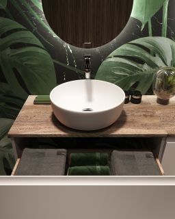 Столешница Cersanit Wood Spirit 80 орех матовый Столешница Cersanit Wood Spirit 80 орех матовый