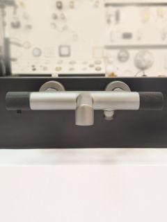 Смеситель для ванны AltroBagno Intento 0216 GrNe серый/черный Смеситель для ванны AltroBagno Intento 0216 GrNe серый/черный