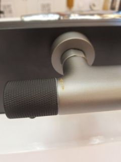 Смеситель для ванны AltroBagno Intento 0216 GrNe серый/черный Смеситель для ванны AltroBagno Intento 0216 GrNe серый/черный