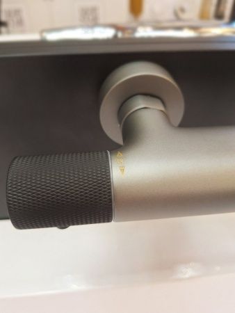 Смеситель для ванны AltroBagno Intento 0216 GrNe серый/черный Смеситель для ванны AltroBagno Intento 0216 GrNe серый/черный