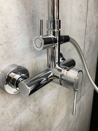 Душевая система AltroBagno Intento 030104 Cr хром