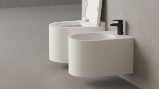 Биде подвесное Salini Gemelli S-Stone 250121M белый матовый Биде подвесное Salini Gemelli S-Stone 250121M белый матовый