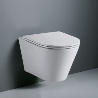 Унитаз подвесной RGW SW-52 80420252-01 безободковый белый