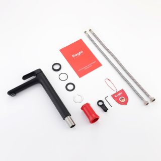 Высокий смеситель для раковины Raglo R03.15.06 чёрный Высокий смеситель для раковины Raglo R03.15.06 чёрный