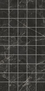 Декор Kerama Marazzi KMD2PTG004BR чипсет Коррер чёрный глянцевый обрезной 30x60x0,9