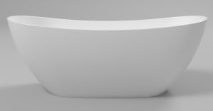 Ванна из искусственного камня Whitecross Onyx C 0206.160075.100 160x75см белый глянец