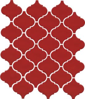 Керамогранит Kerama Marazzi 65013 Авейру мозаичный красный глянцевый 26x30x0,7