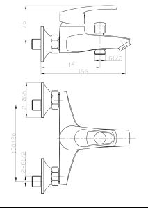 Смеситель Weltwasser СЕРИЯ WW MX Арт. ISAR 503