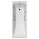 Ванна чугунная Vinsent Veron Italon VIT1707045H/E60327CH с ручками хром 170х70 см