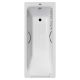 Ванна чугунная Vinsent Veron Italon VIT1707045H/E60327CH-AS с ручками хром 170х70 см