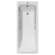 Ванна чугунная Vinsent Veron Italon VIT1707045H/VH0012GM с ручками оружейная сталь 170х70 см