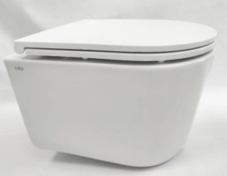 Подвесной унитаз Creo Ceramique Lyon LY1100R безободковый с системой смыва Tornado белый Подвесной унитаз Creo Ceramique Lyon LY1100R безободковый с системой смыва Tornado белый