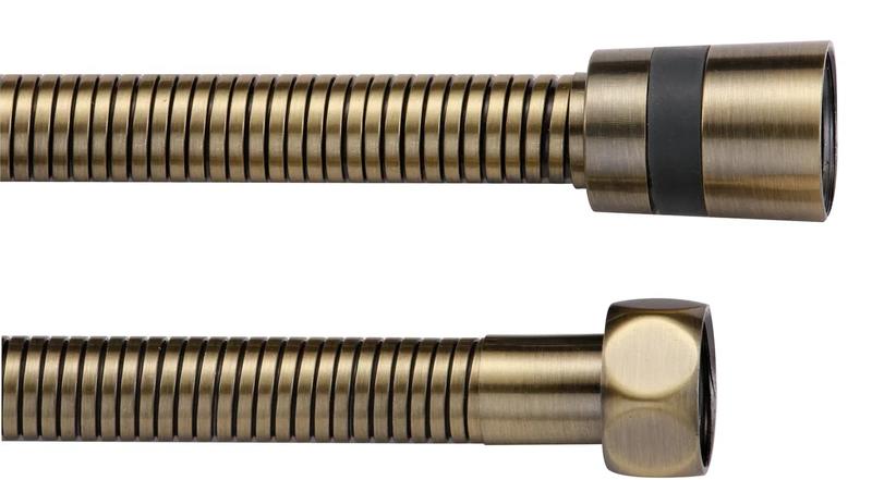 Душевой шланг Rose RE33-10 100см бронза