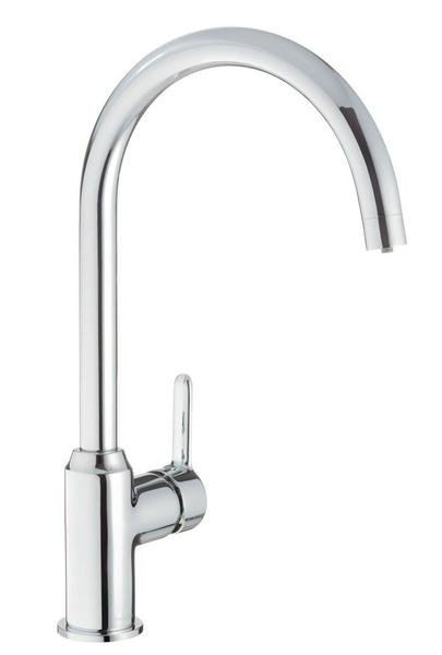 Смеситель для кухни Swedbe Selene Plus 8041 с каналом для подключения фильтра хром