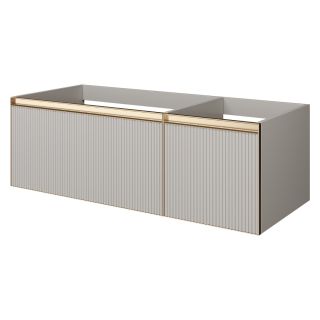 Тумба под раковину Armadi Art Quatro 790-M2-120-CM-RIB-MG 120 см кашемир/золото матовое Тумба под раковину Armadi Art Quatro 790-M2-120-CM-RIB-MG 120 см кашемир/золото матовое