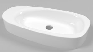 Раковина Whitecross Moonstone F 0732.070035.100 70см белый глянец