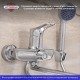 Смеситель для ванны с душем РМС SL120-006E хром