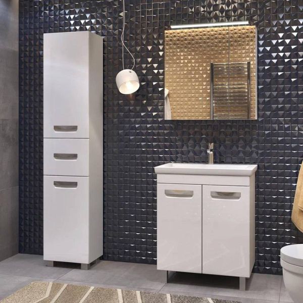 Тумба под раковину напольная Vigo Plaza 023 60 см белый