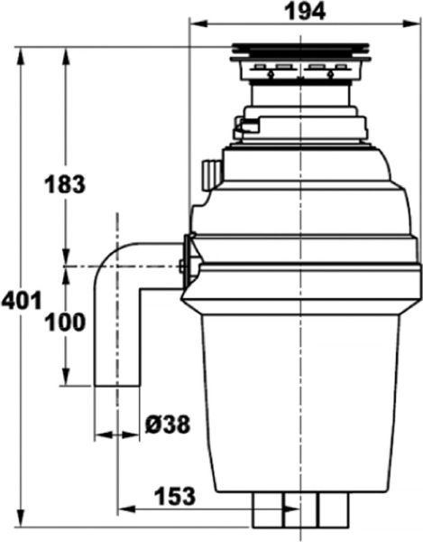 Измельчитель ZORG ZR-75D Бронза