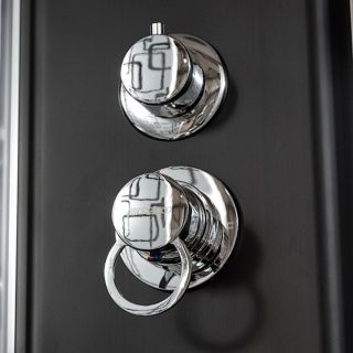 Душевая кабина Deto BМ1510 N LED BLACK 100х100х208 см Душевая кабина Deto BМ1510 N LED BLACK 100х100х208 см