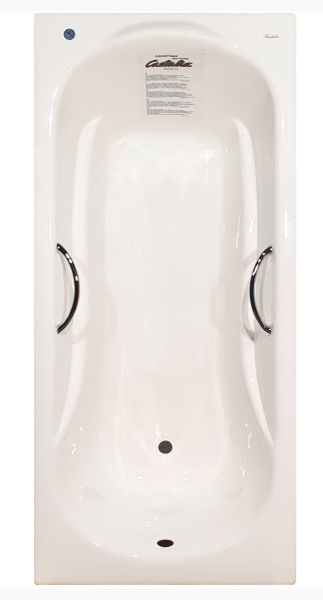 Чугунная ванна Castalia Venera S2021 180x80x42 с ручками