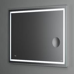 Зеркало Am.Pm Gem M91AMOX1003WG с LED-подсветкой и часами  100 см