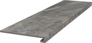 Ступень Kerama Marazzi DL502820R\GCF клееная Гриджио серый обрезной 33x119.5x0,9