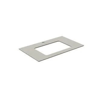 Столешница для раковин встраиваемых снизу Kerama Marazzi Про Чементо KM6012G0501RP80Ur2 80 см серый светлый натуральный