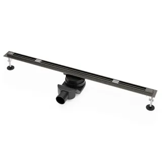 Душевой лоток Roxenbath Slim GunMetal 91060-80GM 80 см оружейная сталь